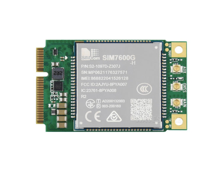 19543 - SIMCOM mini-PCIe 4G module - SIM7600G-H-PCIE