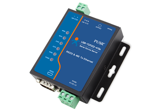 RS232 and RS485 to Ethernet Converter PUSR - USR-TCP232-410s