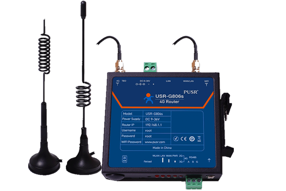 USR-G806s - Routeur industriel 4G LTE Wi-Fi VPN - PUSR