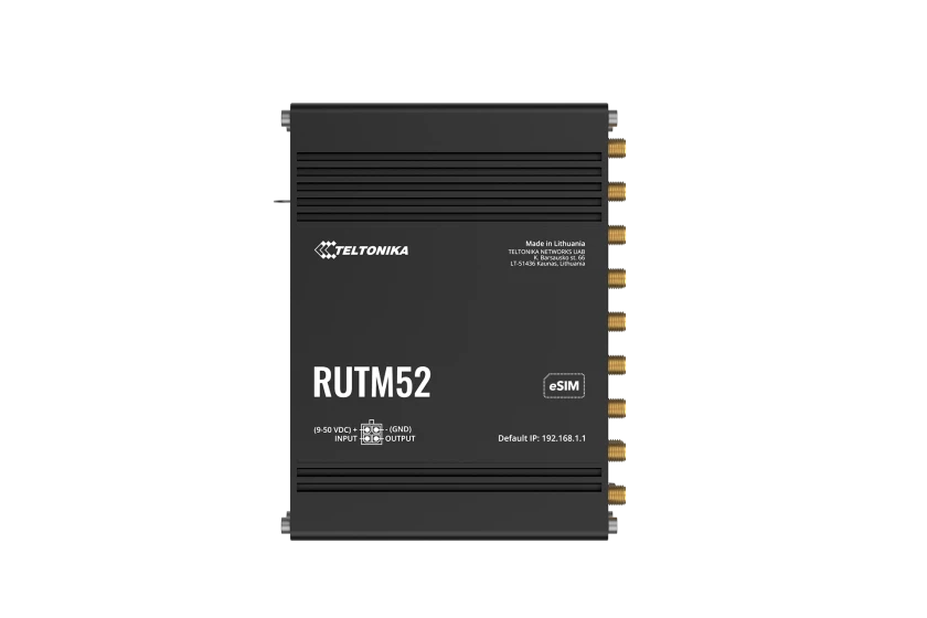 RUTM52 - Routeur 5G industriel double modem - Teltonika
