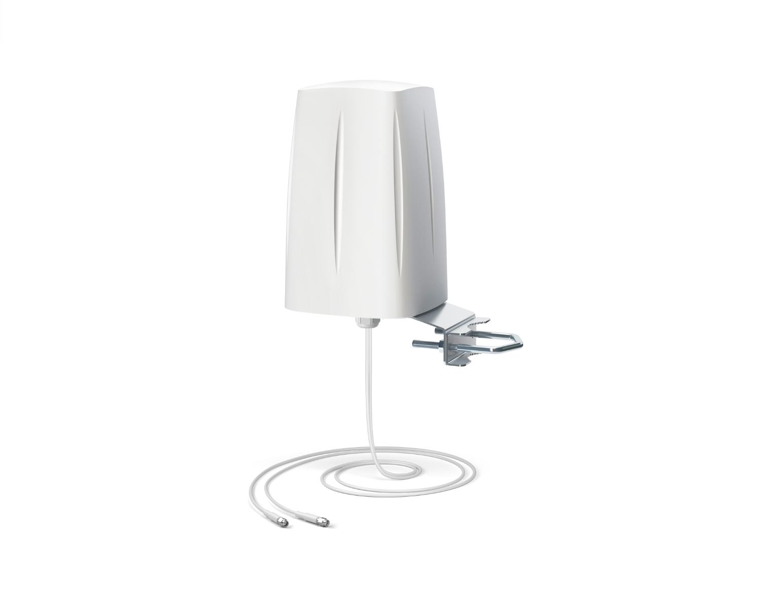 QuOmni 7V-2 - Antena Wi-Fi exterior omnidireccional MIMO 2x2 7 dBi - QuWireless