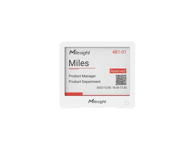 DS3604 - Pantalla e-ink IoT LoRaWAN - Milesight