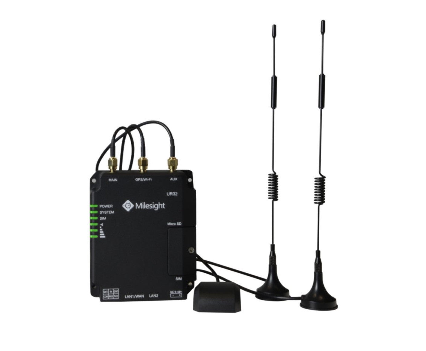 UR32 - 4G LTE Cat 4 Industrial Router - Milesight