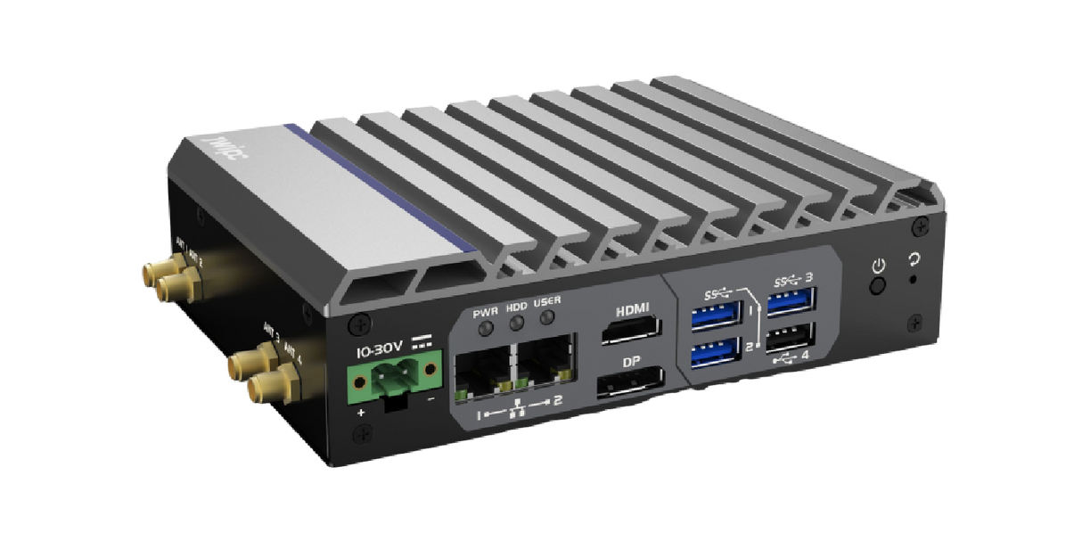 Fanless Mini PC - JEC-3010 (onboard 8G RAM & 128G SSD) - Intel Celeron J6413 - JWIPC