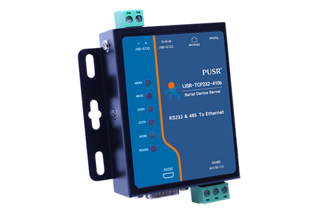 RS232 and RS485 to Ethernet Converter PUSR - USR-TCP232-410s