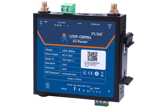 USR-G806s - Routeur industriel 4G LTE Wi-Fi VPN - PUSR