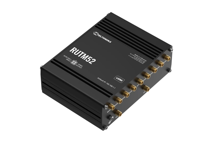 RUTM52 - Routeur 5G industriel double modem - Teltonika