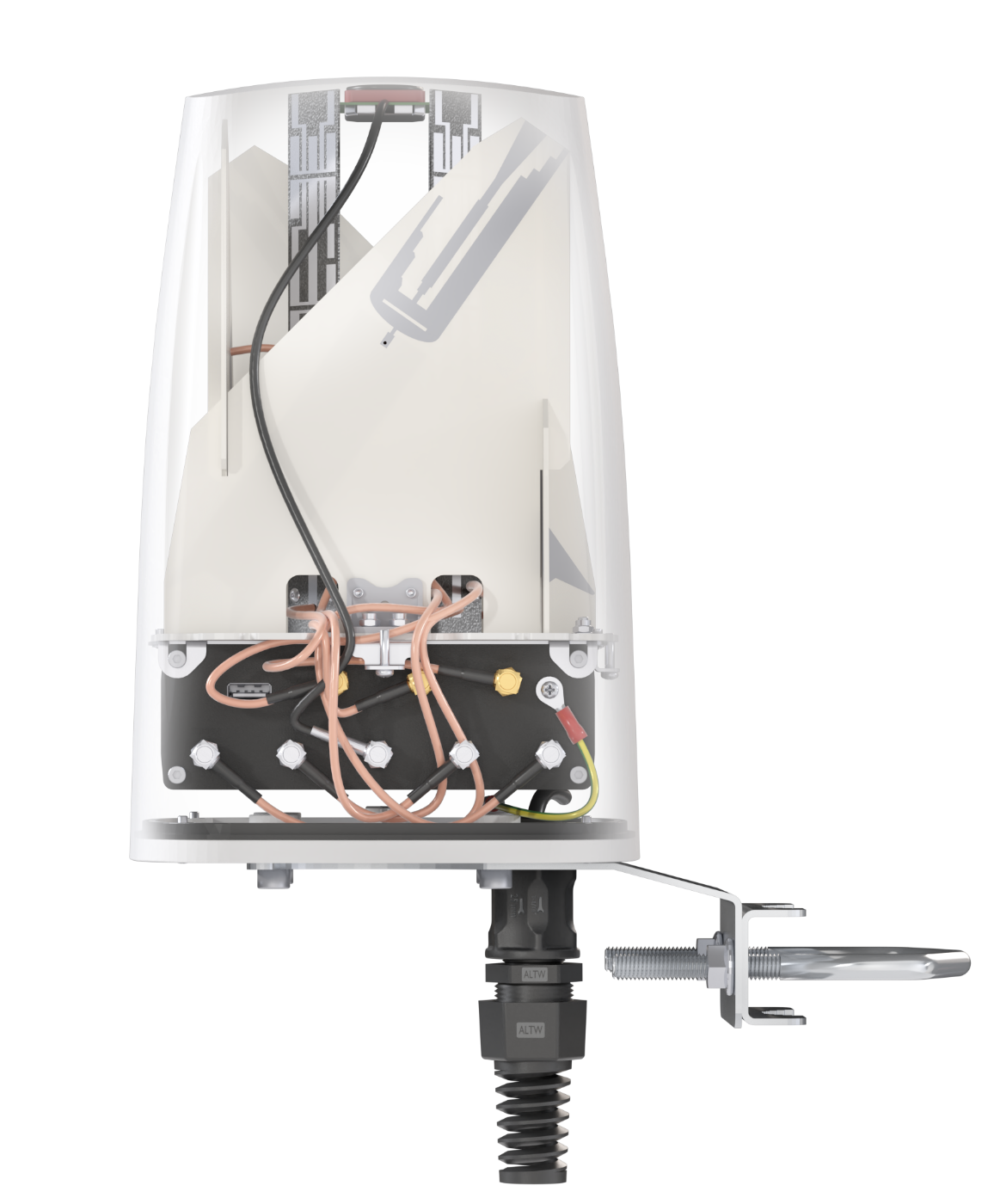 AC50S - Antenne boîtier RUTC50 - QuWireless