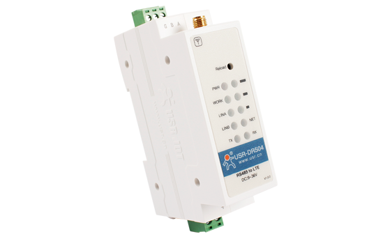 Modems cellulaires industriels RS485 sur rail DIN PUSR USR-DR504