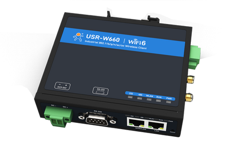 PUSR USR-W660 Serial to WiFi 6 Converter