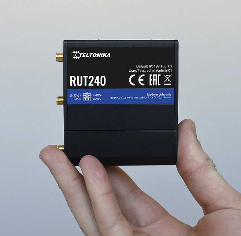 Routeur 4G Wifi Teltonika - RUT240