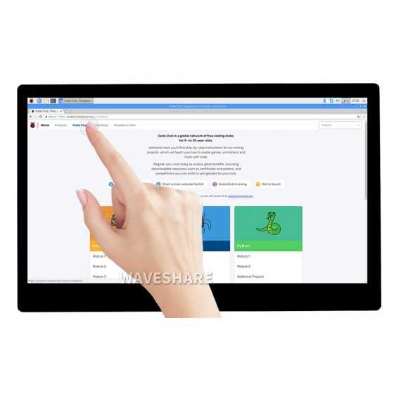 18205 Écran LCD tactile capacitif de 11,6 pouces