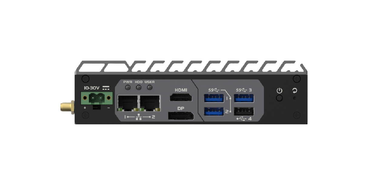 Fanless Mini PC - JEC-3010 (onboard 8G RAM & 128G SSD) - Intel Celeron J6413 - JWIPC