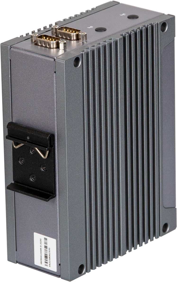 QBiX-DR-EHLA6412H-A1 - PC fanless rail DIN - GIGAIPC