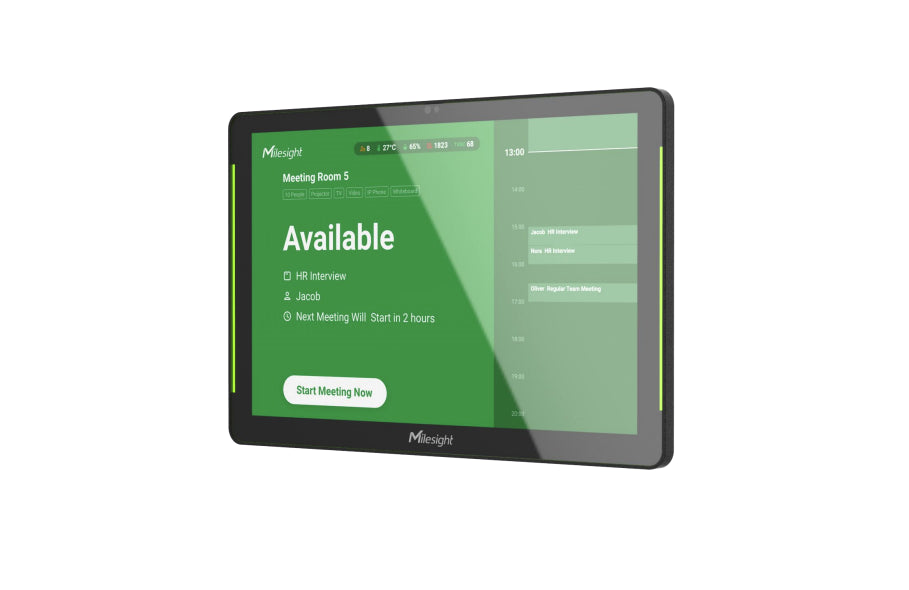 Affichage Lorawan IoT tout en un Milesight - DS7610-868M visuel 1