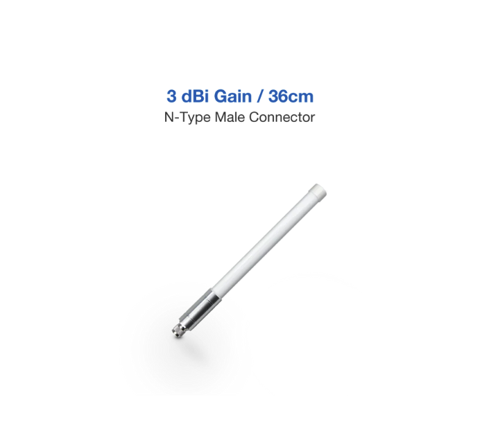 Antenne extérieure Lorawan en fibre de verre gain 3 dBi RAK Wireless - 925028 visuel 2