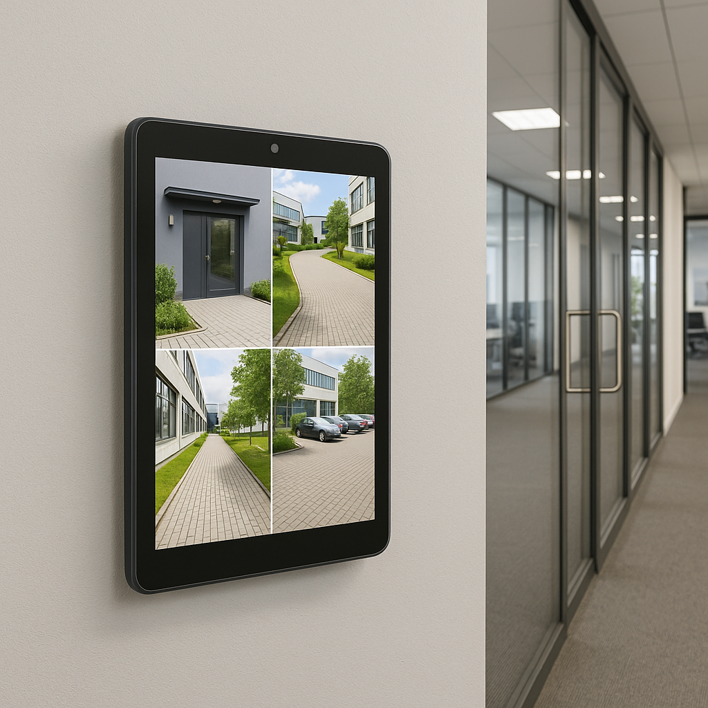 YZ08P - YziPanel 8” - Tablette murale Android PoE CPU RK3576 - EVI