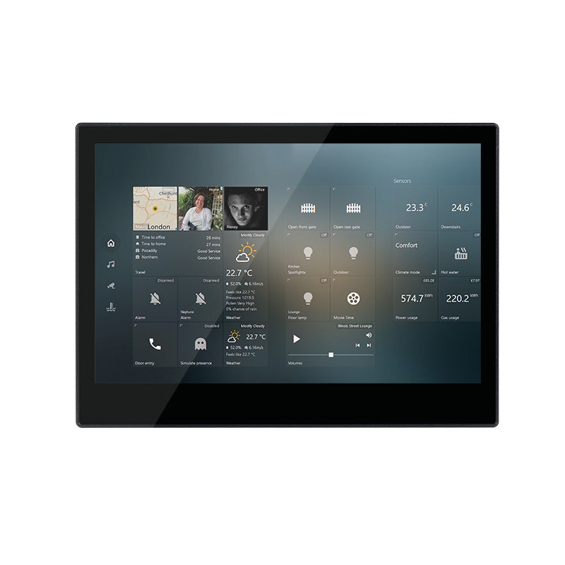 YZ10P - YziPanel 10” – Tablette murale Android PoE CPU RK3576 - EVI