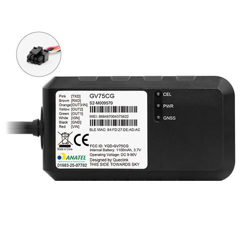 GV75CG - Traceur GPS 4G étanche pour motos - Queclink