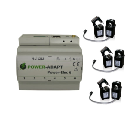 Power Elec 3 - Centrale de mesure Lorawan / Modbus TCP - ECO-ADAPT