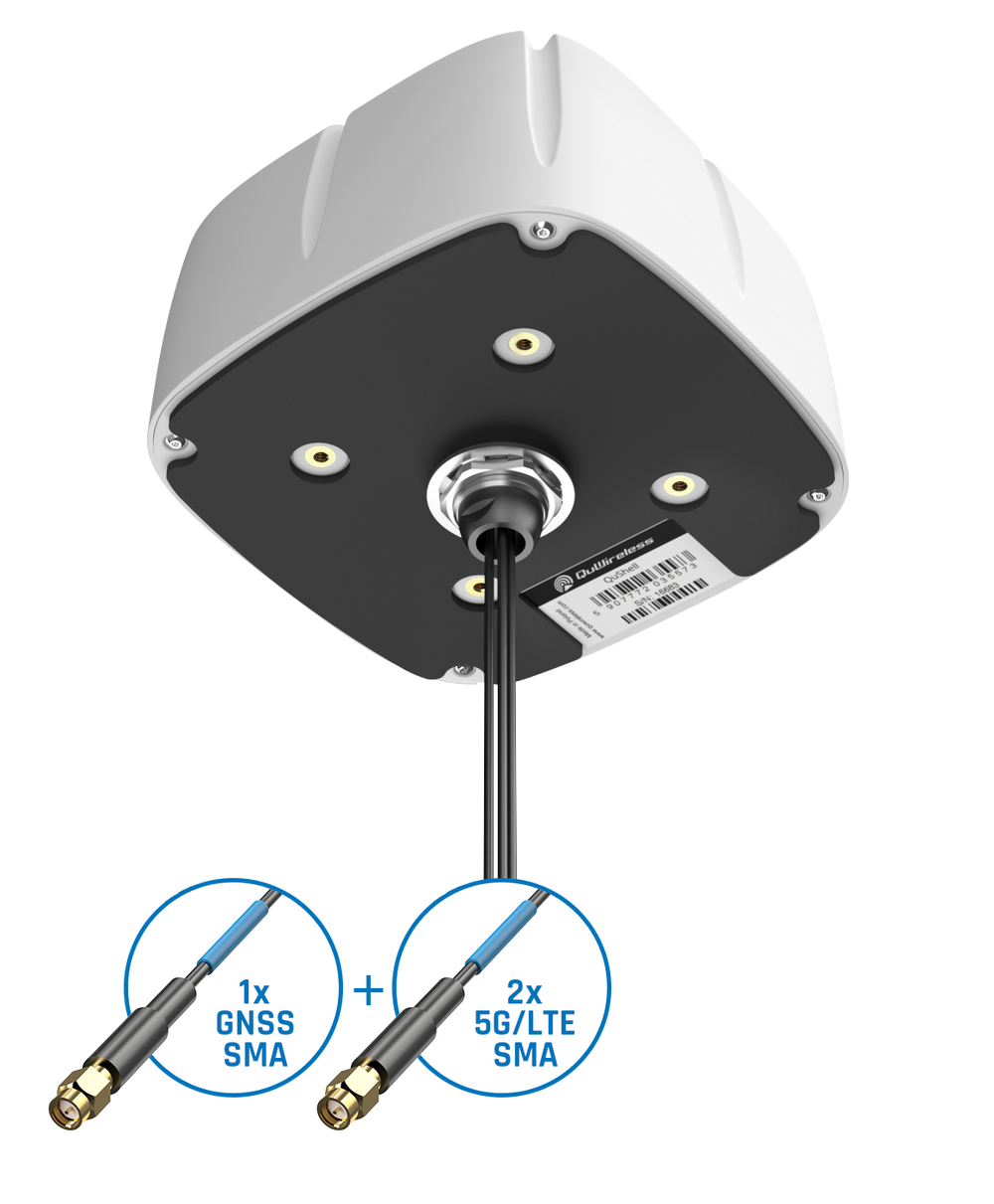 5G/LTE 5m Mobility Antenna - QUWIRELESS - ASL20G