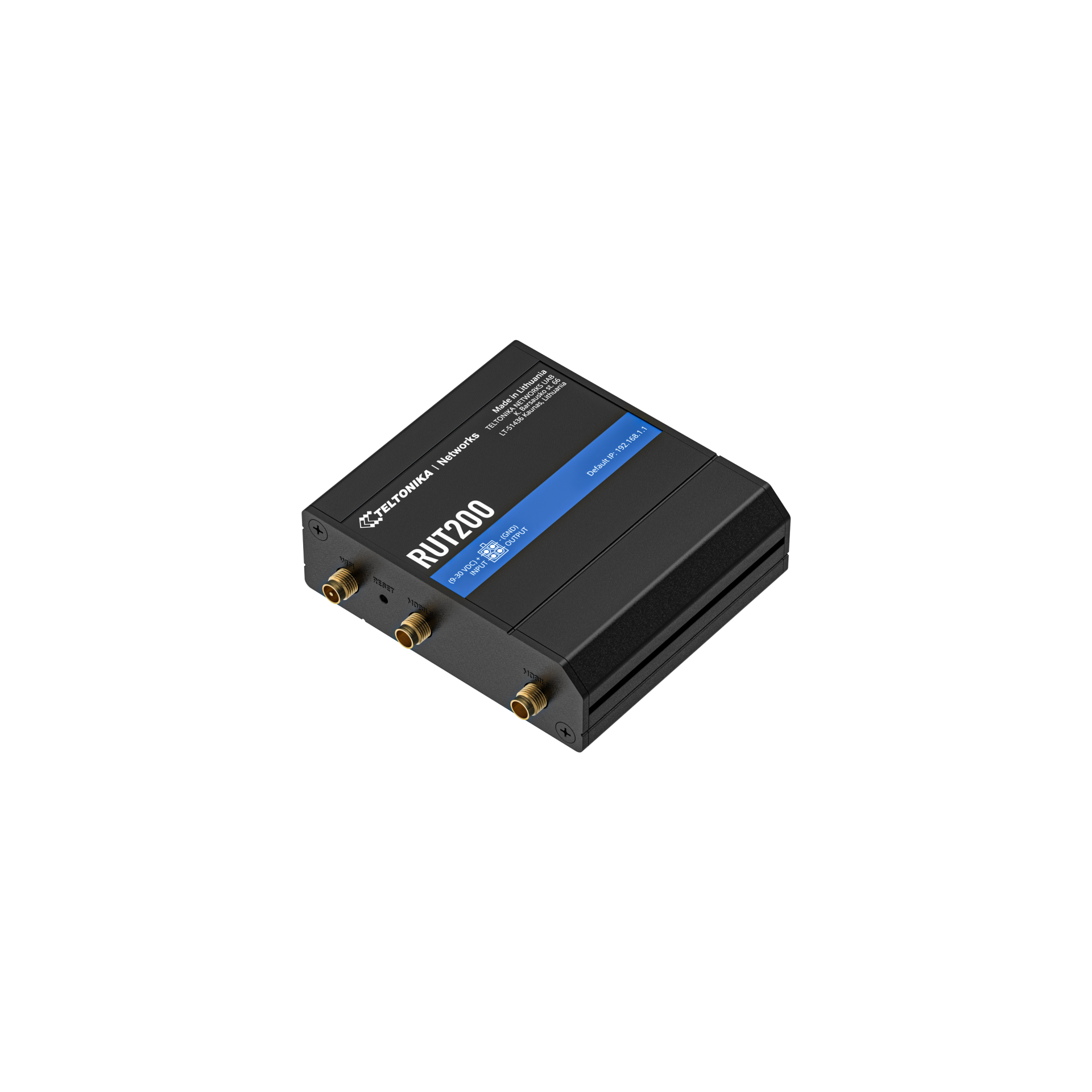 RUT200 - Routeur industriel 4G LTE Cat 4 - Teltonika