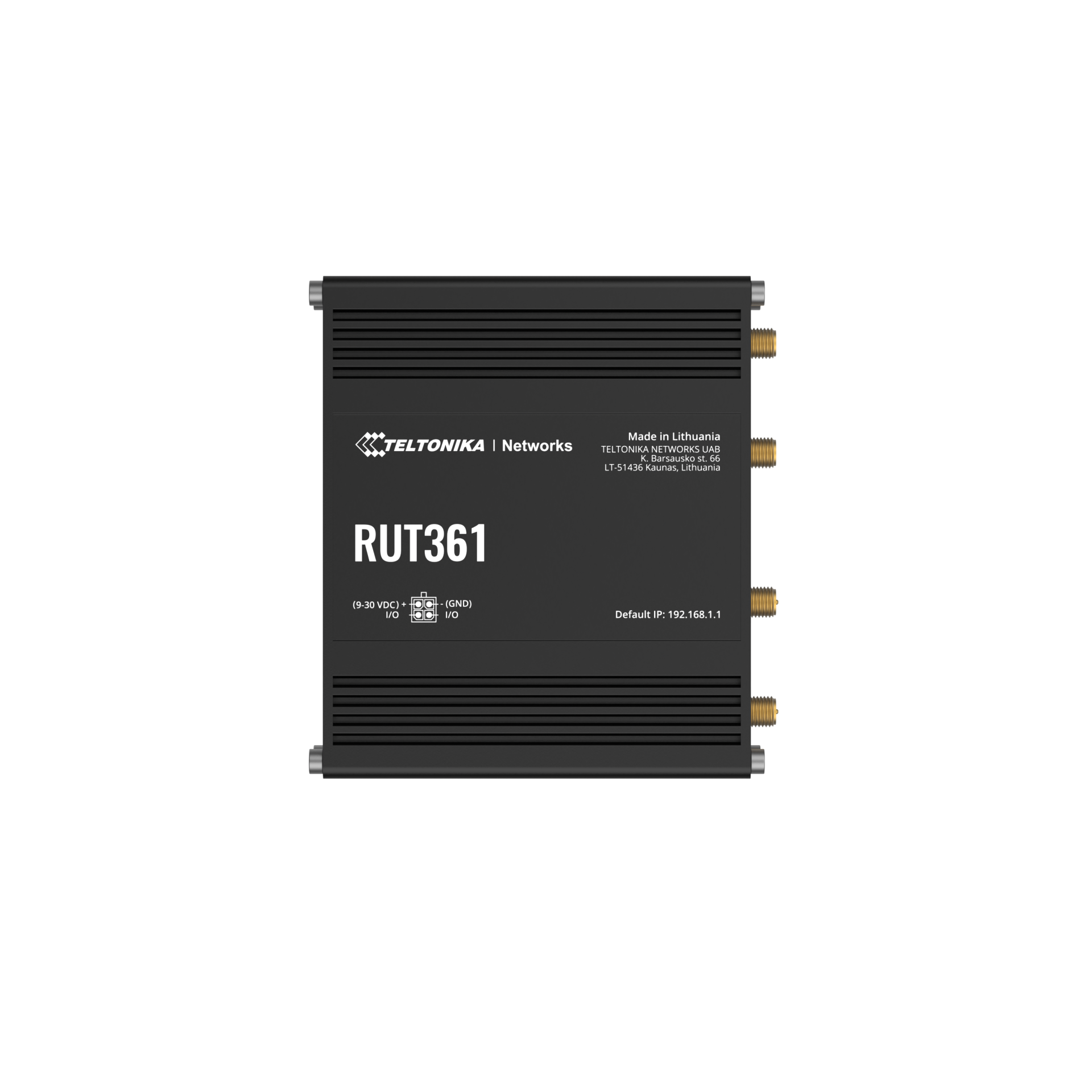 RUT361 - 4G LTE Cat 6 Wi-Fi Industrial Router - Teltonika