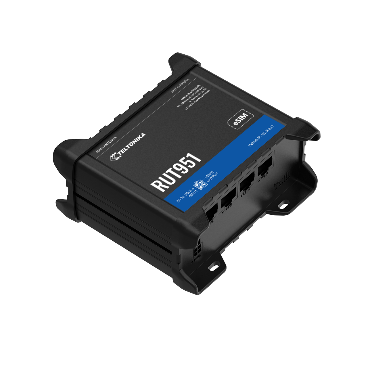 RUT951 - Routeur industriel 4G LTE Cat 4 - Teltonika