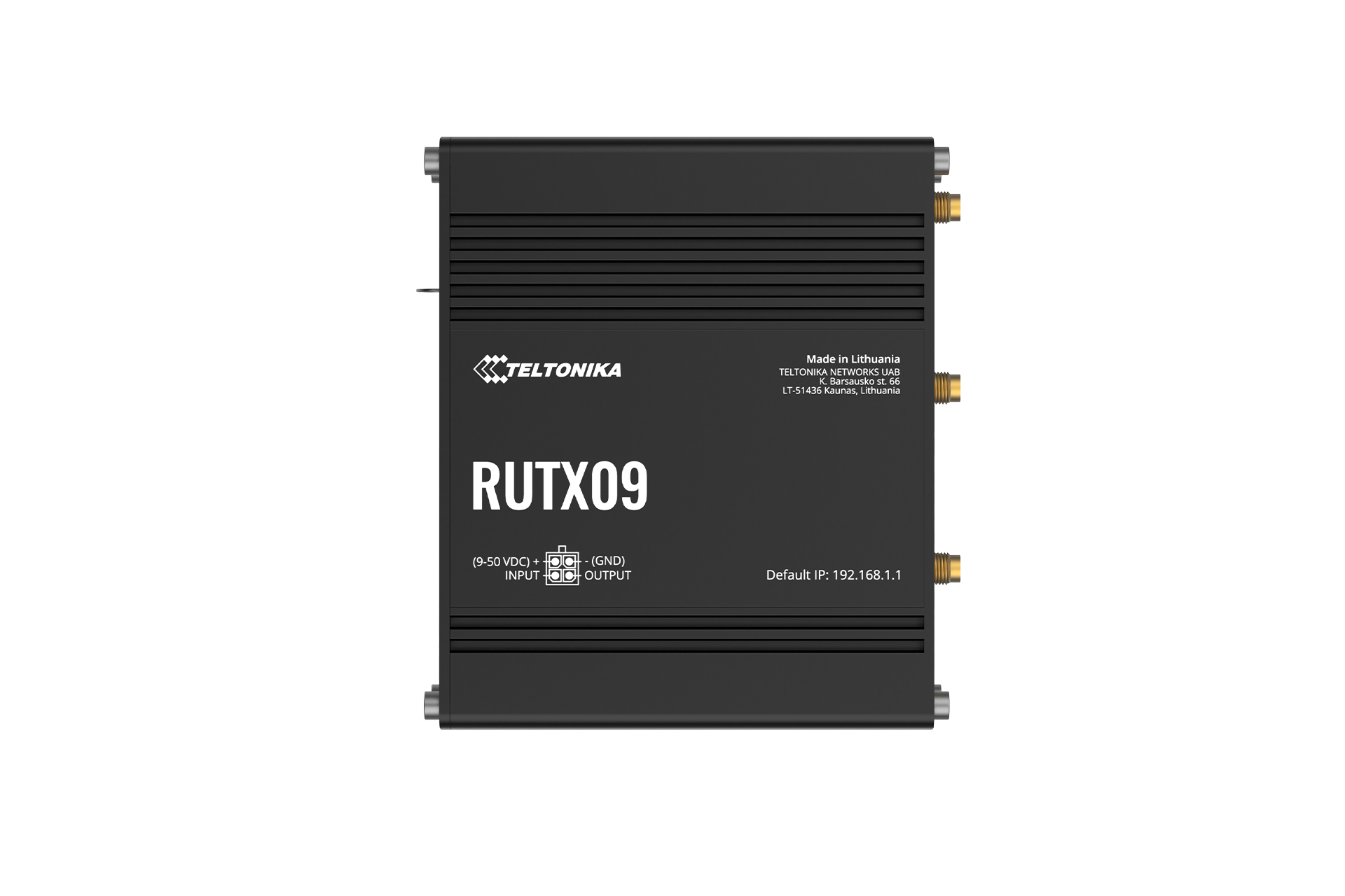 RUTX09 - Router industrial 4G LTE Cat 6 GNSS - Teltonika