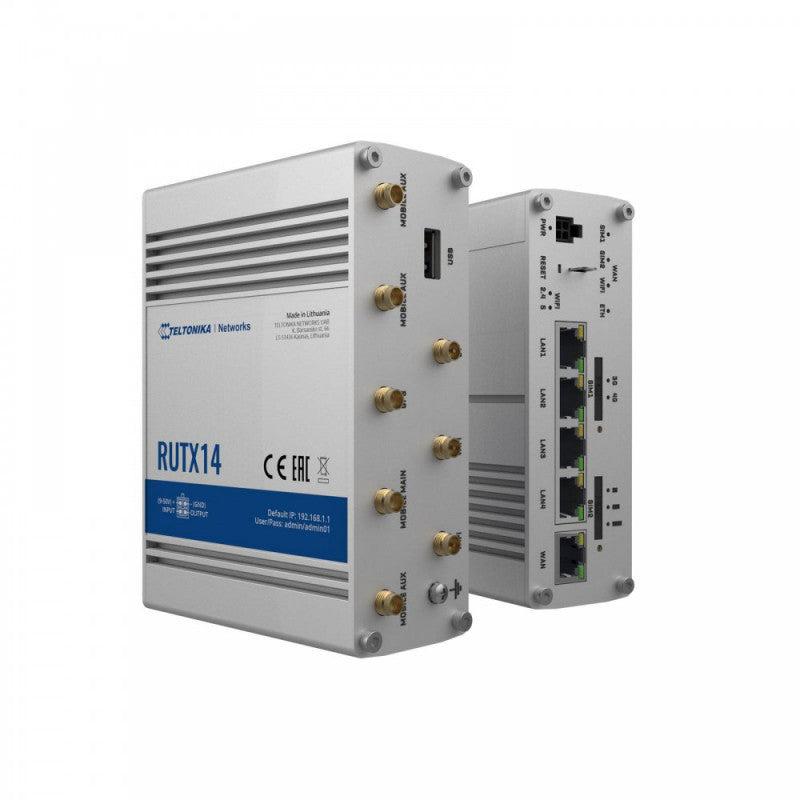 Routeur 4G industriel Dual SIM CAT12 - RUTX14
