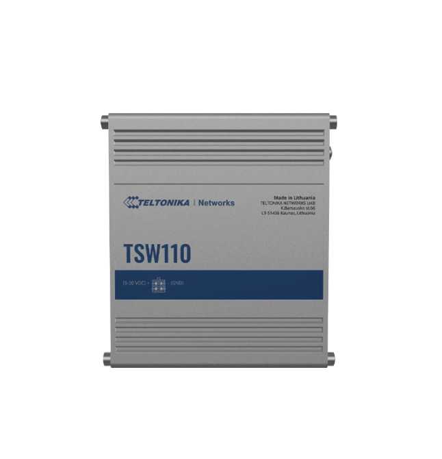 Switch Teltonika - TSW110 visuel 3