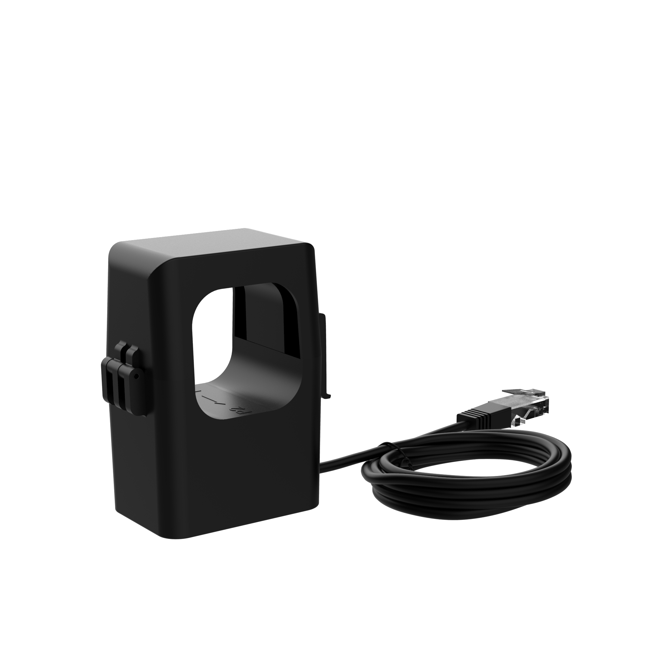 Transformateur de courant RJ11 Milesight compatible CTH01. Plages 500 A pour sous-comptage électrique et supervision énergétique.