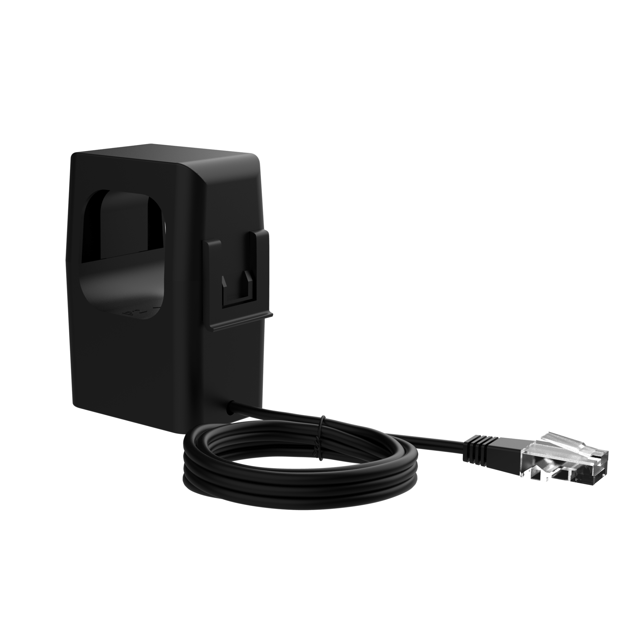 Transformateur de courant RJ11 Milesight compatible CTH01. Plages 500 A pour sous-comptage électrique et supervision énergétique.