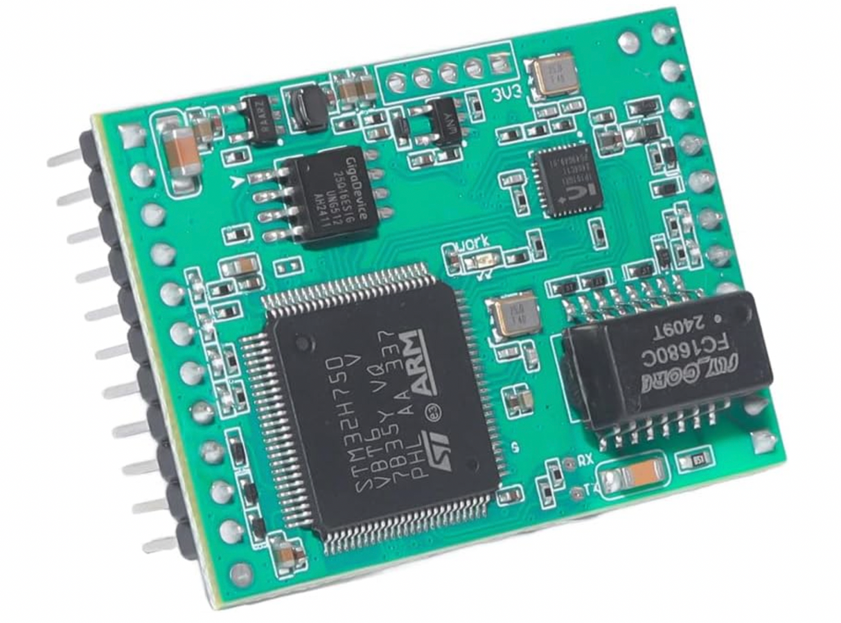 PUSR USR-TCP232-ED2 Triple Device Server UART TTL to Ethernet/TCP IP