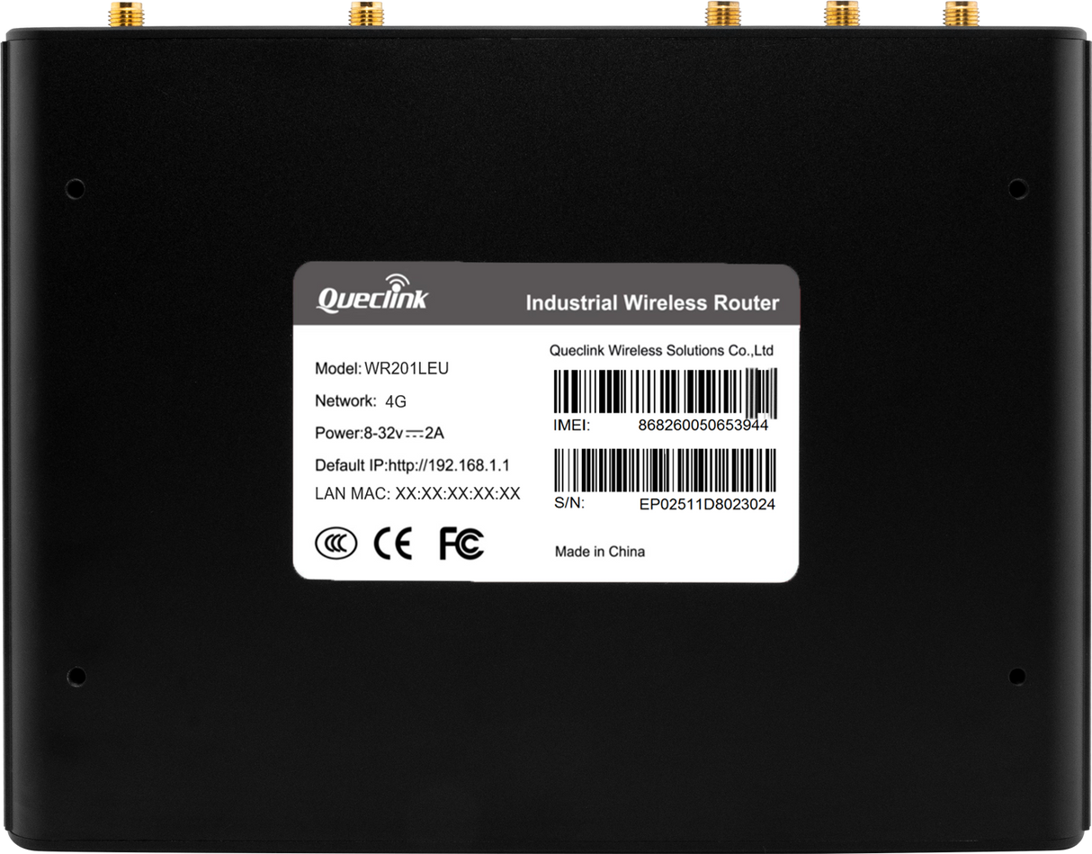 WR201LEU - Routeur 4G LTE Cat 4 industriel - Queclink