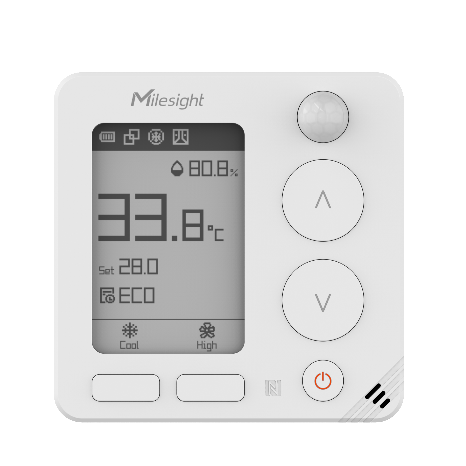 Thermostat Intelligent LoRaWan - WT401 - Milesight