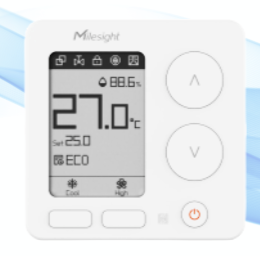 WT304 - Termostato LoRaWAN para fan coils 0-10V - Milesight