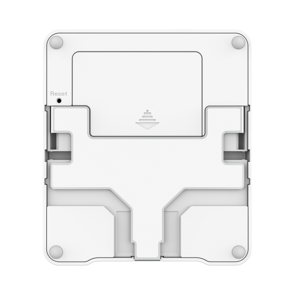 Rendu HD de la face arrière et du support du Milesight AM319L