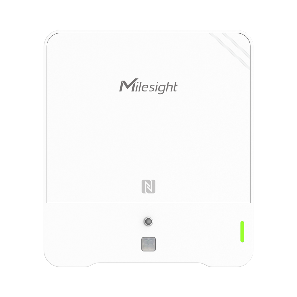 Rendu HD de face du capteur de qualité d’air Milesight AM319L sans écran