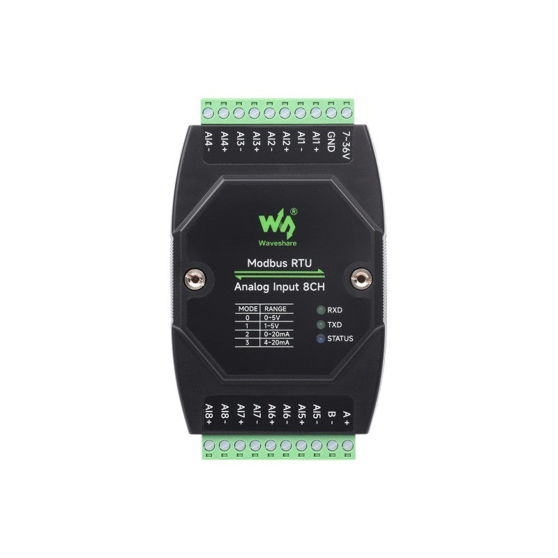 25767 Module MODBUS acquisition analogique industriel 8 canaux visuel 3