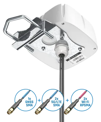 ASL22G 10 m - Antenne 5G/Wi‑Fi MIMO + GNSS - QuWireless