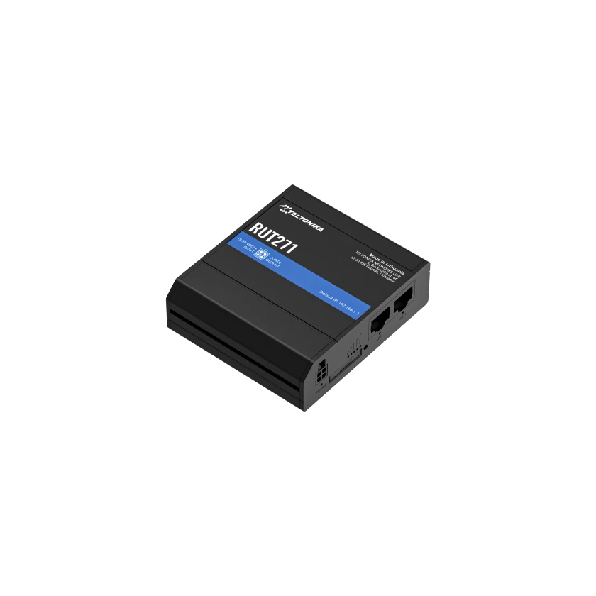 RUT271 - Routeur 5G RedCap industriel Wi-Fi 4 - Teltonika