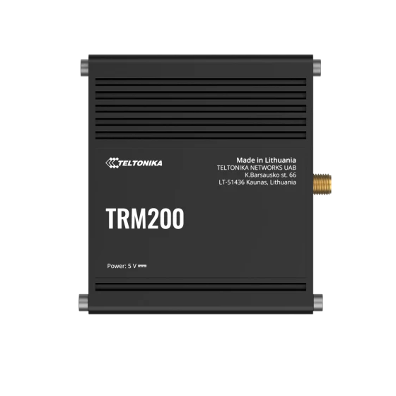 TRM200 - 4G LTE Cat 4 micro-USB Industrial Modem - Teltonika