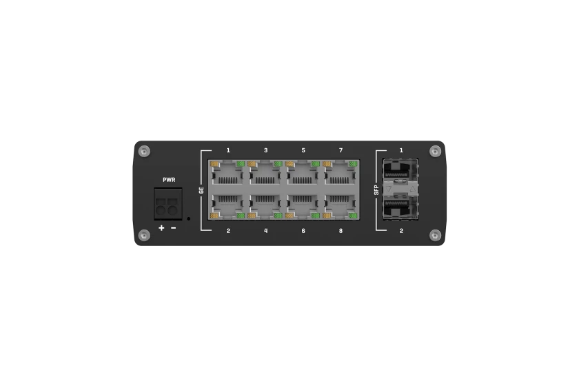 Switch industriel 8 ports Gigabit + SFP - Teltonika TSW210