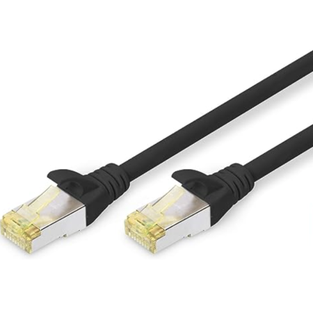 Cable LAN - 0,25m - RJ45 - Noir