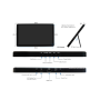 16645 - Écran tactile LCD capacitif de 15,6 pouces avec étui, FullHD, HDMI, IPS - Waveshare visuel 4