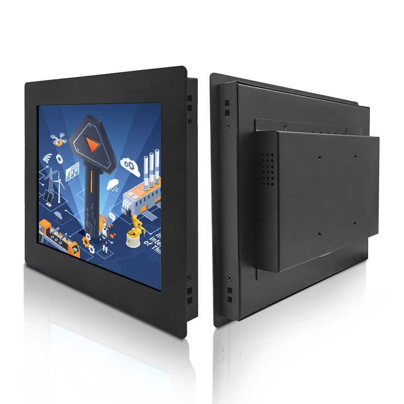 Moniteur LCD 10 pouces, écran tactile capacitif industriel