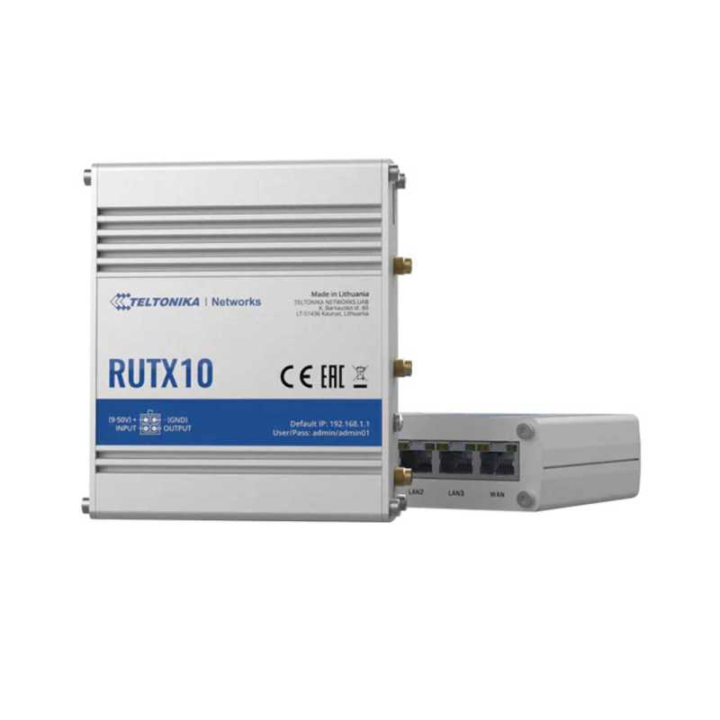 Routeur VPN Wifi industriel Teltonika - RUTX10 - Sparwan