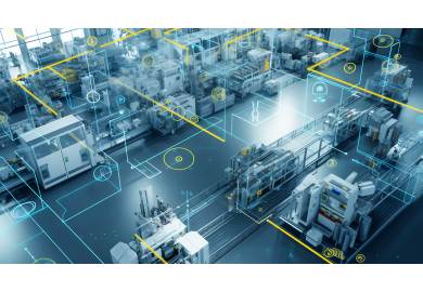 Réseau maillé permettant la connectivité des usines intelligente