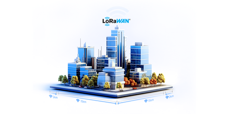 Smart Building équipé de capteurs LoRaWAN IoT 